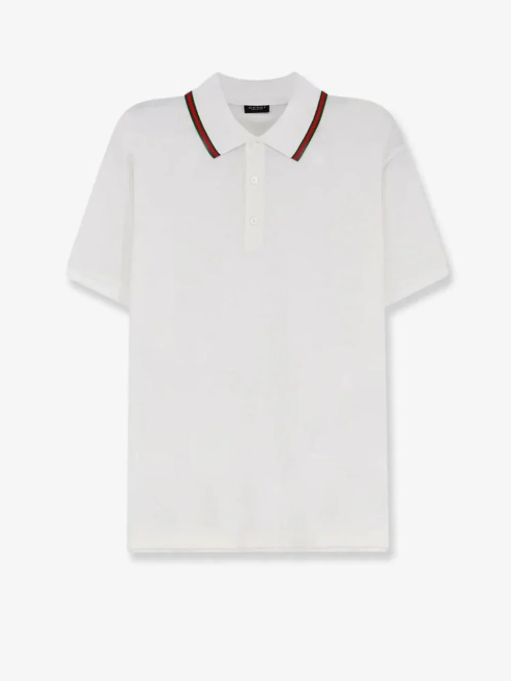 Gucci Cotton Polo Shirt With Web Detail Tag Size L Men